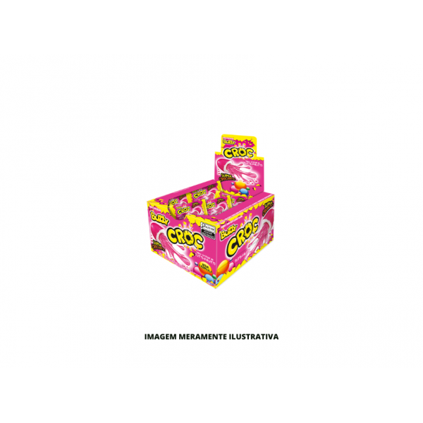 CHICLETE- RICLAN - 40UN BUZZY CROC TUTTI FRUTTI